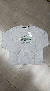 BLUSA DE MOLETOM CARECA LCST CRACKED CINZA