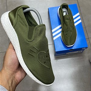 TÊNIS ADIDAS PURE SLIP-O HUMAN MADE WILD PINE (COMPLETO)
