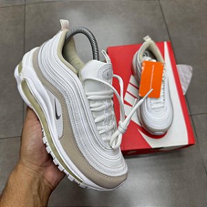 TÊNIS NIKE AIR MAX 97 BEIGE WHITE (COMPLETO)