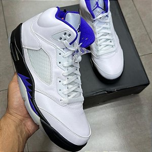 TÊNIS AIR JORDAN 5 DARK CONCORD (COMPLETO)
