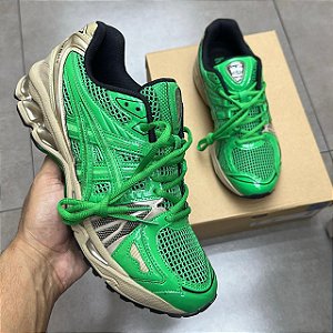 TÊNIS GMBH X ASICS GEL-KAYANO LEGACY CILANTRO WOOD CREPE (COMPLETO)