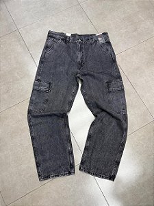 CALÇA LEVI'S 568 LOOSE STRAIGHT CARGO DARKLY WASHED