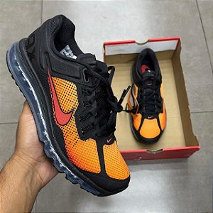TÊNIS NIKE AIR MAX 2013 SUNSET (CAIXA DANIFICADA)
