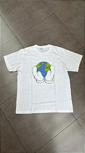 UNIQLO X KAWS CAMISETA PEACE FOR ALL S/S GRAPHIC (US SIZING) WHITE
