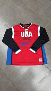 UNDERCOVER X NIKE CAMISETA L/S SHOOTING RED BLACK