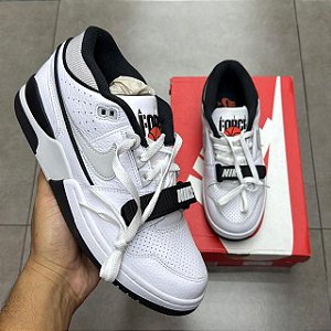 TÊNIS NIKE AIR ALPHA FORCE 88 WHITE AND NEUTRAL GRAY (COMPLETO)