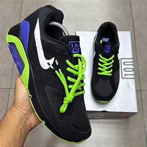 TÊNIS NIKE AIR 180 BLACK AND WHITE (COMPLETO)