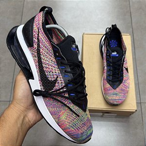 TÊNIS NIKE AIR MAX FLYKNIT RACER MULTI-COLOR (COMPLETO)