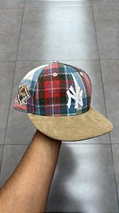 KITH X NEW ERA BONÉ NEW YORK YANKEES PLAID