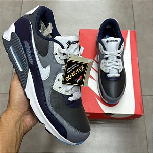 TÊNIS NIKE AIR MAX 90 GORE-TEX ANTHRACITE OBSIDIAN (COMPLETO)