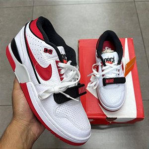 TÊNIS NIKE AIR ALPHA FORCE 88 UNIVERSITY RED AND WHITE (COMPLETO)