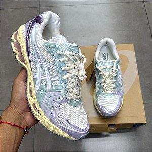 TÊNIS ASICS GEL-KAYANO 14 CREAM DUSK VIOLET (COMPLETO)