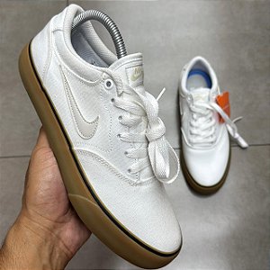 TÊNIS NIKE SB CHRON 2 CANVAS WHITE GUM (SEM CAIXA)