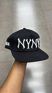 BONÉ OMA STUDIOS NY NY EMBROIDERY BLACK