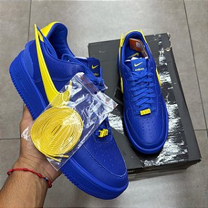 TÊNIS AMBUSH X NIKE AIR FORCE 1 LOW GAME ROYAL AND VIVID SULPHUR (COMPLETO)