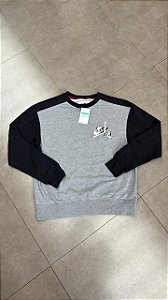 CREWNECK AIR JORDAN JUMPMAN CLASSICS GREY BLACK