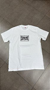CAMISETA SUPREME WARM UP WHITE