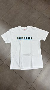 CAMISETA SUPREME STENCIL WHITE