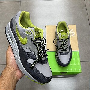 TÊNIS HUF X NIKE AIR MAX 1 ANTHRACITE PEAR (COMPLETO)