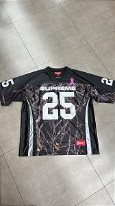 JERSEY SUPREME CANCER AWARENESS FOOTBALL BLACK FW25-W8