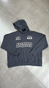 MOLETOM PALM ANGELS LNY_HOODY BLACK OFF WHITE