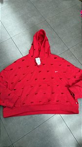 JACQUEMUS X NIKE MOLETOM SWOOSH RED