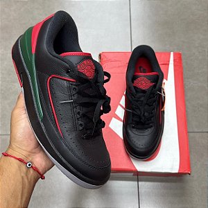 TÊNIS AIR JORDAN 2 LOW CHRISTMAS (COMPLETO)