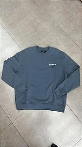 MOLETOM ALL SAINTS UNDERGROUND DARK BLUE