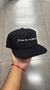 BONÉ OMA STUDIOS OLD INTERNET BLACK CREAM