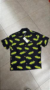 CAMISA LACOSTE ESTAMPADA GOLF BLACK