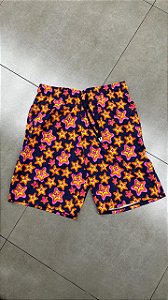 SHORTS VILEBREQUIN PRINT LOGO SWIM MOORISE STAR