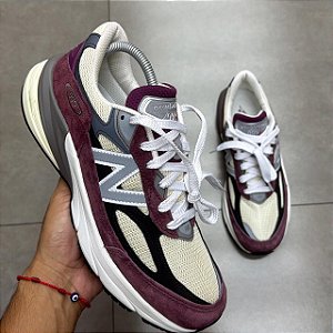 TÊNIS NEW BALANCE 990V6 MADE IN USA DARK EMBER AFTERGLOW (SEM CAIXA)