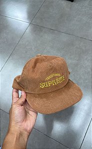 SUPREME CHAMPAGNE CORDUROY 5-PANEL