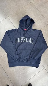 MOLETOM SUPREME GLITTER ARC HOODED NAVY SS23-W7