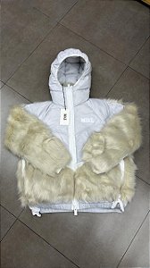 NIKE X SACAI WOMEN'S PARKA 'PURE PLATINUM'