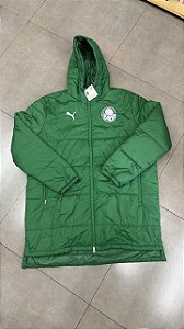 JAQUETA PUMA PALMEIRAS BENCH 2024 GREEN