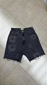 BERMUDA DENIM TEARS COTTON WREATH JEANS BLACK