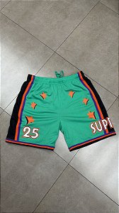 SHORT SUPREME ALL STAR BASKETBALL GREEN - mercadohype
