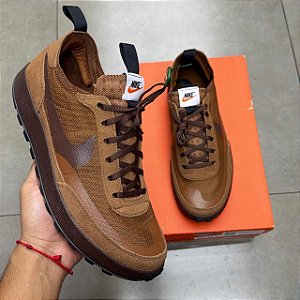 TÊNIS TOM SACHS X NIKECRAFT GENERAL PURPOSE SHOE BROWN (COMPLETO)