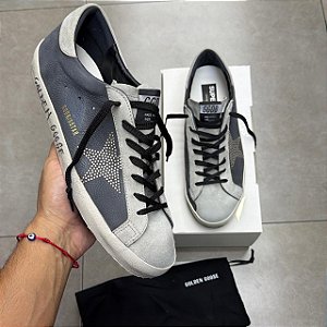 TÊNIS GOLDEN GOOSE SUPERSTAR GREY (COMPLETO)