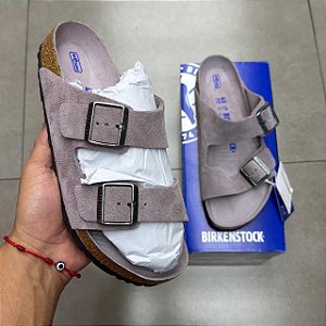SANDÁLIA BIRKENSTOCK ARIZONA LAVENDER SKY