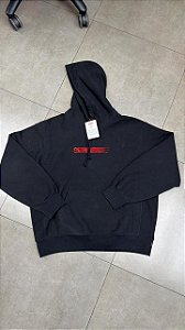 SWAROVSKI X SUPREME MOLETOM MOTION LOGO HOODED BLACK FW25-W4