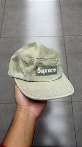 BONÉ SUPREME WASHED CHINO TWILL CAMP OLIVE