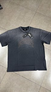 CAMISETA REPRESENT EMBELLISHED STTUDED LOGO STAINED BLACK