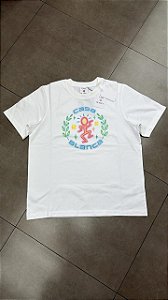 CAMISETA CASABLANCA DANCE JOY CLASSIC BRIGHT WHITE