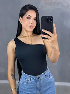 Body Feminino Mula Regata Suplex - Tamanho Único