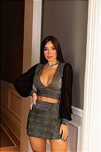 Conjunto Short Saia Yezzy