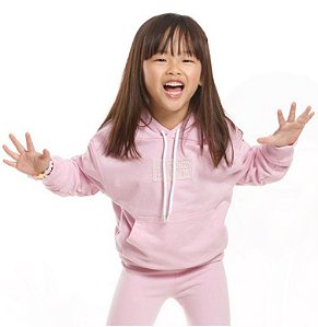 BLUSA MOLETINHO COM CAPUZ ESSENCIAL MINI 47521 BANANA DANGER