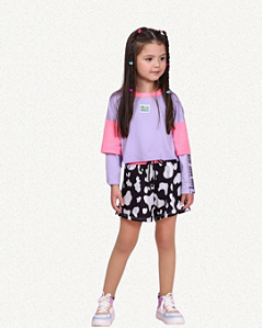 CONJUNTO FUN ESTAMPA ANIMAL PRINT