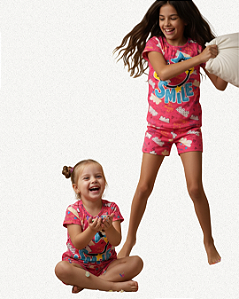 PIJAMA INFANTIL FEMININO SMILE